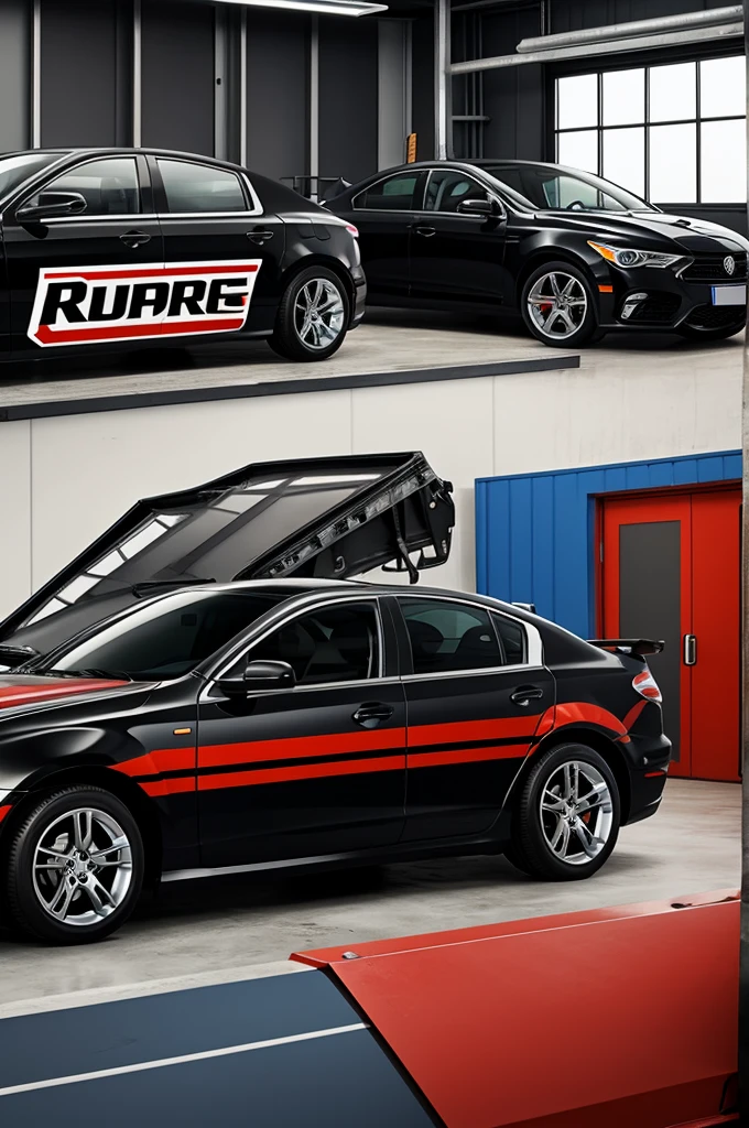 design a logo for a car repair shop.