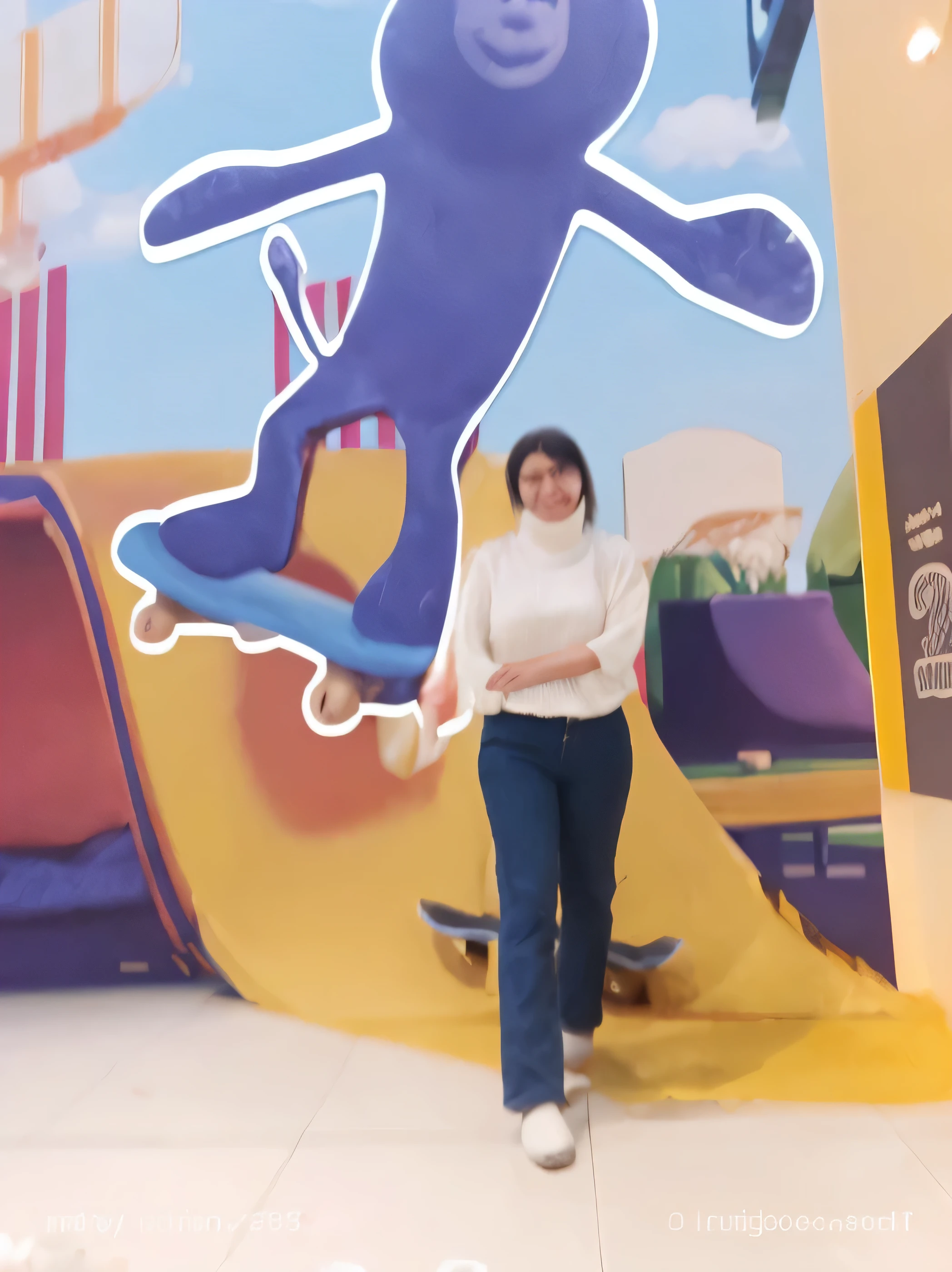 Just the person in the middle 