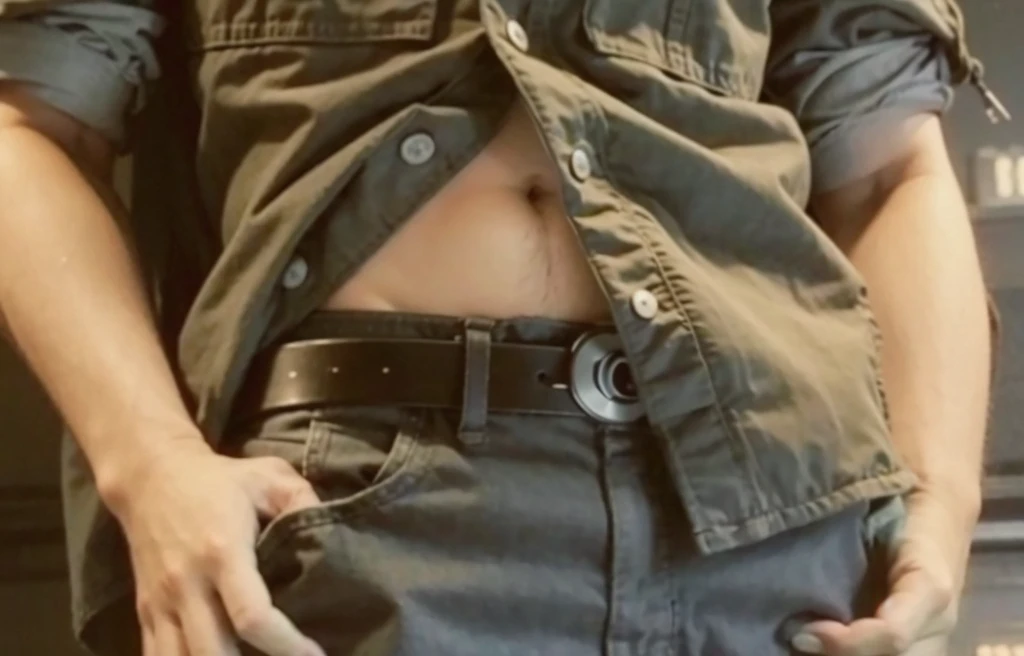 Man stomach 