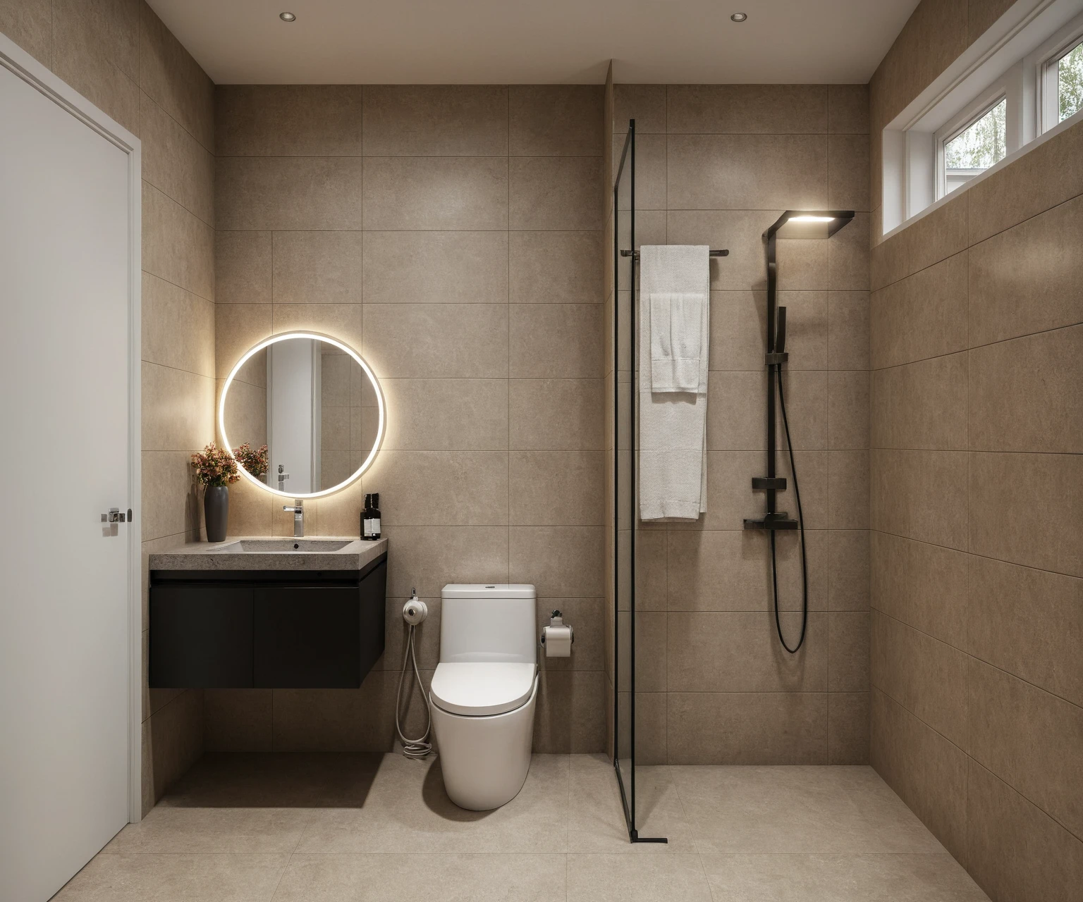 Raw photo,Masterpiece, high quality, best quality, authentic, super detail, wc
interior, indoors, white color,
, (daylight:1.1), vivid colour, (realistic:1.2),