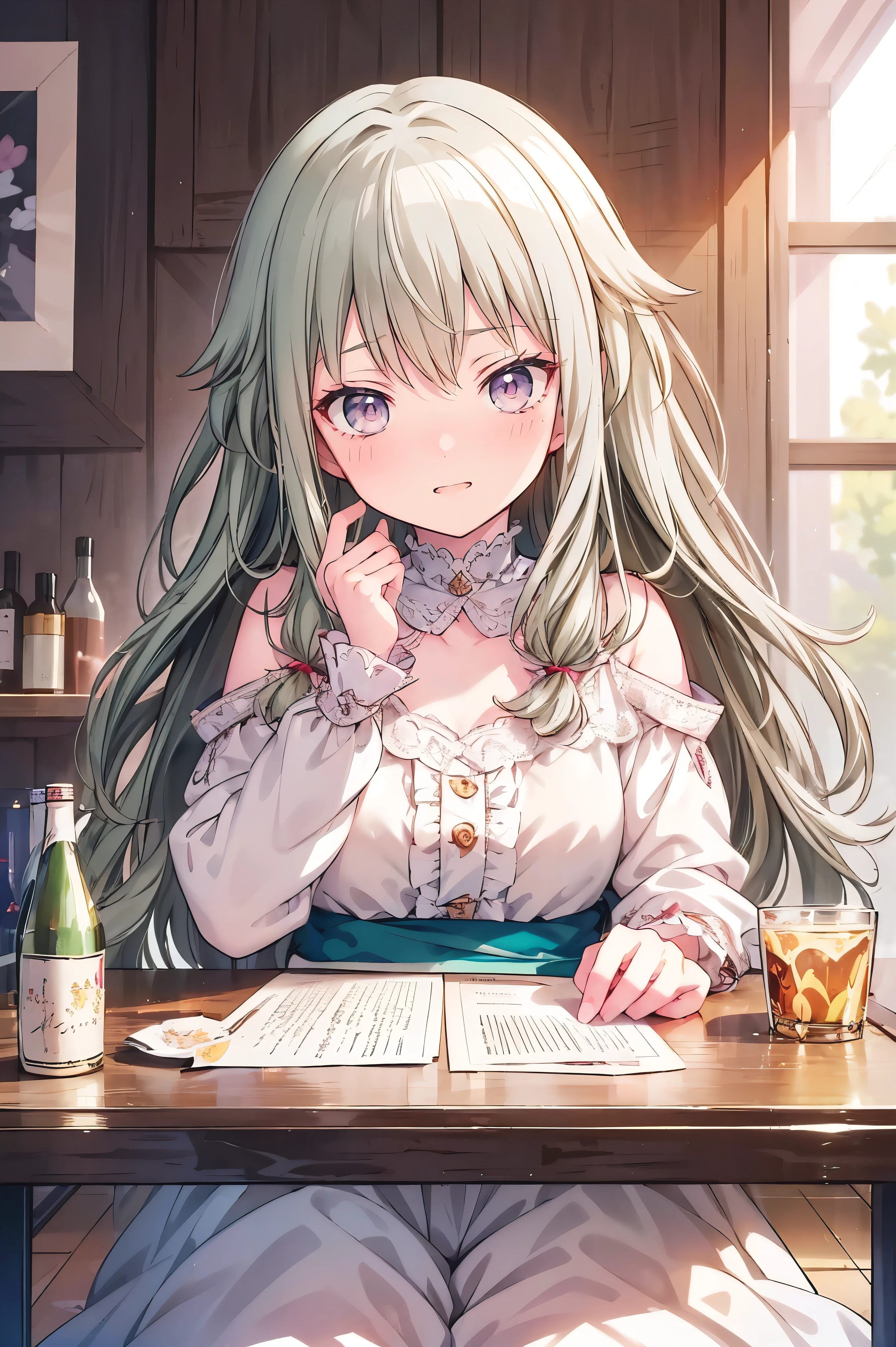 (Tabletop:1.2)、masterpiece、Best image quality、Front facing、Face the camera、Fluffy hair、Delicate eyes、A lovely big smile, 最high quality、Mature Girl、1 person、masterpiece, Most detailed, high quality、Shiny Hair、Very fine and beautiful bright eyes、nose blush、Very detailed, clear and beautiful face, Awards, (Anatomically correct)、Reach out