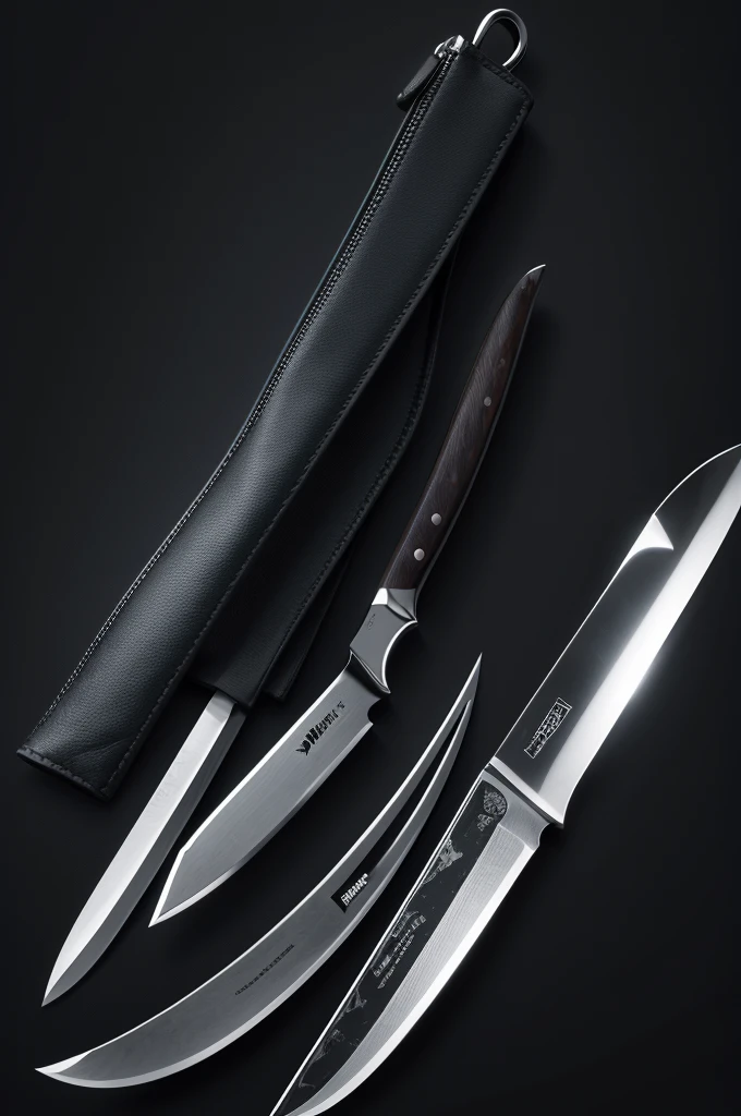 knife meme black background