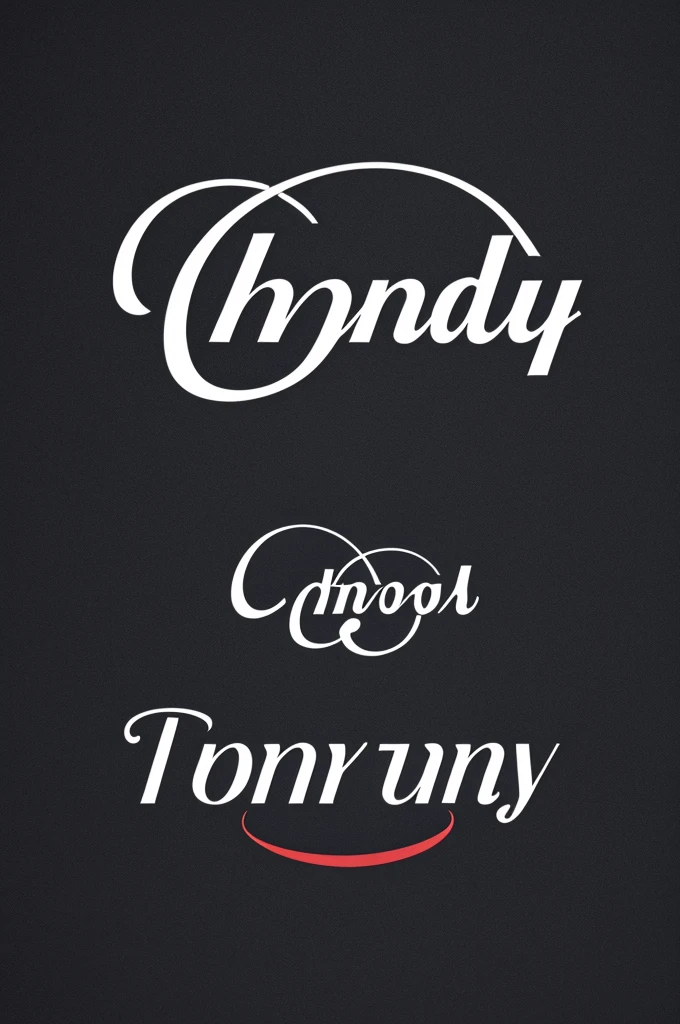 Logo with name andy
