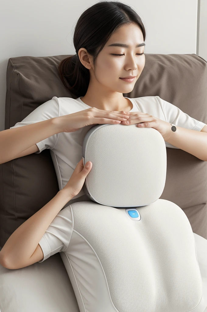 An automatic massage pillow from the future