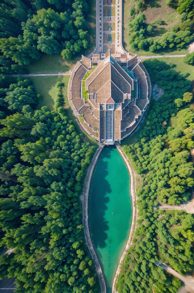Mahakaal coridor areal drone phots in hd quality