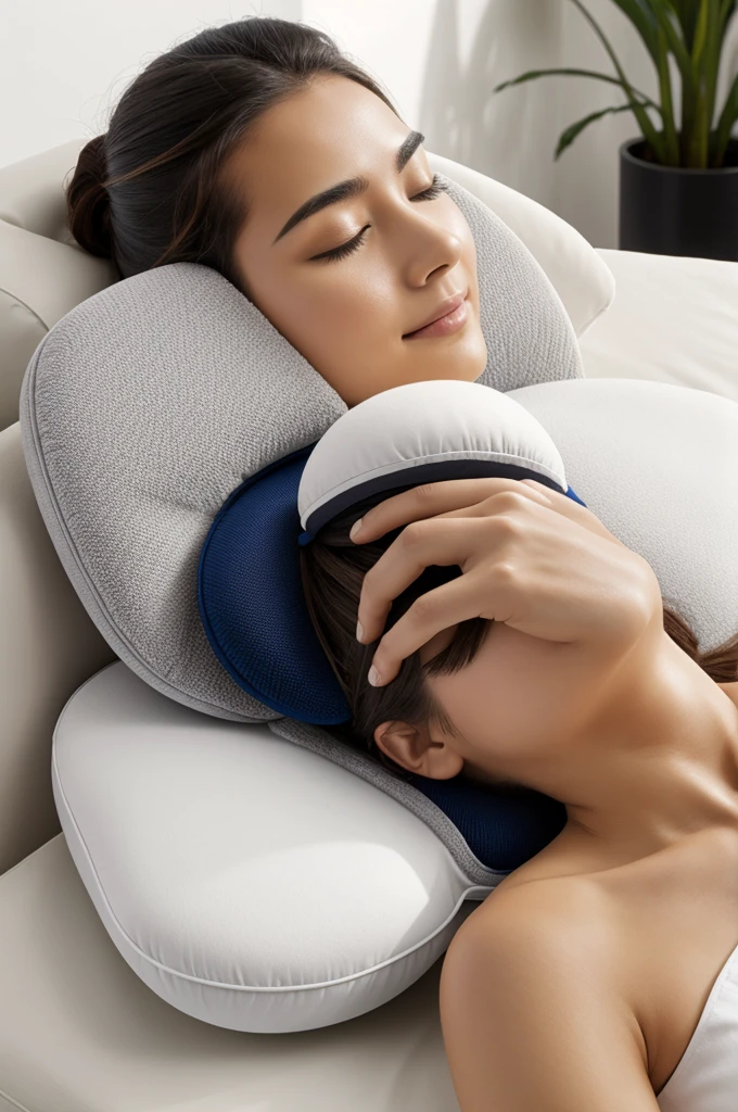 An automatic massage pillow from the future