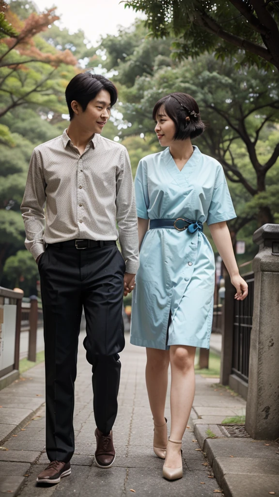 Park Japanese 20s couple