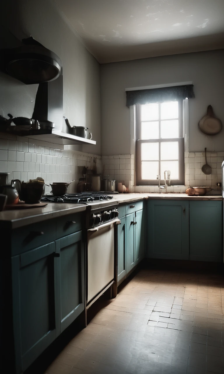 ((Masterpiece)),((Best Quality)),8k,high detailed,ultra detailed,portrait,((xingtian:2)),(hump:2),boca en el la hump,ojos en hump,(creepy atmosphere),(Sinister:1.4),in a kitchen,distorted shadows from flickering candlelight,Eerie silence broken by faint whispers,(unnatural:1.2),Surreal and chilling composition,(isolated:0.8),Emphasizing horror in the mundane setting of a kitchen.,
