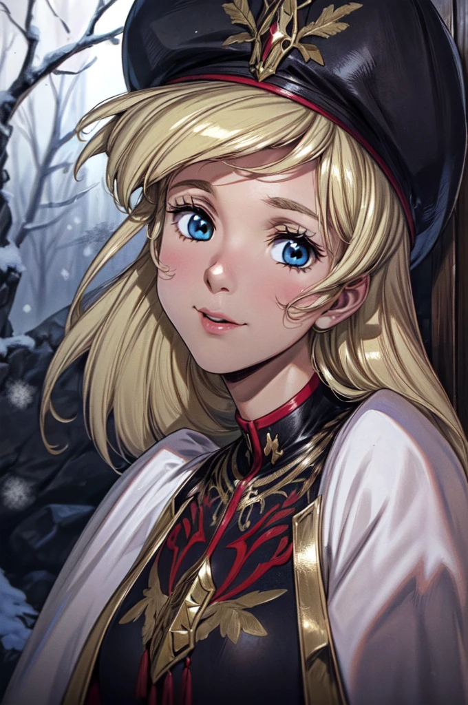 2 girls, sister, older sister and little sister, (masterpiece:1.1), (best quality:1.1), 1girl, Real light and shadow, anime face, 4k, 8k, wallpaper,epic, detail texture, blonde hair, (blue eyes:1.5), ((((blond hair:1.35, long hair)))),intricate eyes,beautiful detailed eyes, (symmetrical eyes,big eyes:1.5,(((lustrous skin:1.5,bright skin: 1.5,skin tanned,shiny skin,very shiny skin,shiny body,plastic glitter skin,exaggerated shiny skin,illuminated skin))),(detailed body,(detailed face)), cute, erotic,daring, (((medieval man armor, fur hat, adventurer man armor,winter coat))),(((intricate outfit,intricate clothes, embroidered outfit,ornate outfit,embroidered clothes,ornate clothing))), (dynamic pose:1.0),happy,smile,(centered,scale to fit dimensions,Rule of thirds), ((snowy pine forest at night)), with dark stormy clouds,winter,scenery:1.25,((snow forest background)),Christmas tree, highres,sharp focus,(ultra detailed,extremely detailed),(photorealistic artwork:1.37),(extremely detailed CG unity 8k wallpaper),(((vibrant colors,vibrant theme))),(intricate),(masterpiece),(best quality), younger sister
