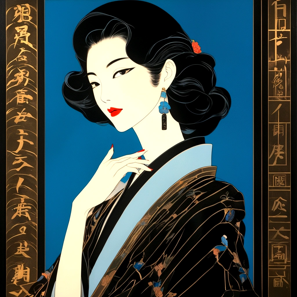 chiaroscuro technique on sensual illustration of an elegant queen , vintage ,silky dress, matte painting, by John Singer Sargent, by Harumi Hironaka, extremely soft colors, vibrant, pastel, highly detailed, digital artwork, high contrast, dramatic, refined, tonal, an intimate, seductive studio setting with a focus on sensuality and romance. Utilize soft, warm lighting that bathes the space in a gentle, inviting glow. Incorporate luxurious fabrics, plush furnishings, and a touch of decadence to evoke an opulent ambiance. The scene should exude an air of serenity and anticipation, inviting the viewer into a sensual and romantic spacem nude art
