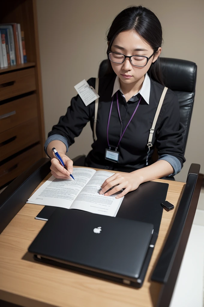 A photo of a very realistic article translator, etc.