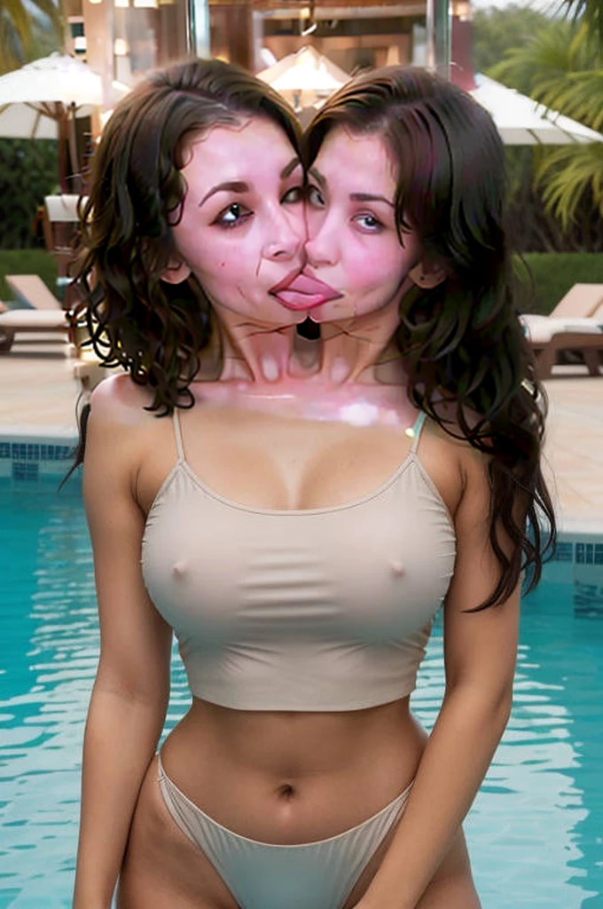 Lesbian tongues kissing, tongue kiss, kissing with tongue