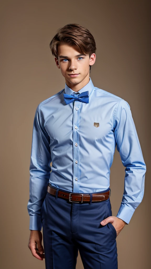 19 year old male wearing tie and lomg sleveed button up with vest with dress pants and 3 belts
4K HIGH REZ
Physical Description: Brown colored hair and skinny build. 5"5 and 150 LB. Blue eyes.
.