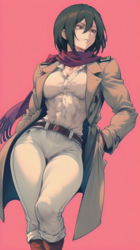 ((((((1boy)))))), fluffy white hair, wolf ears, wolf tail, slim figure, ((pale skin)), RED eyes, dead expression, living room setting, seductive smug, baggy black hoodie, lean figure, big thighs, very slim waist, extremely big butt, bulge, thigh highs, blush, shirtless
