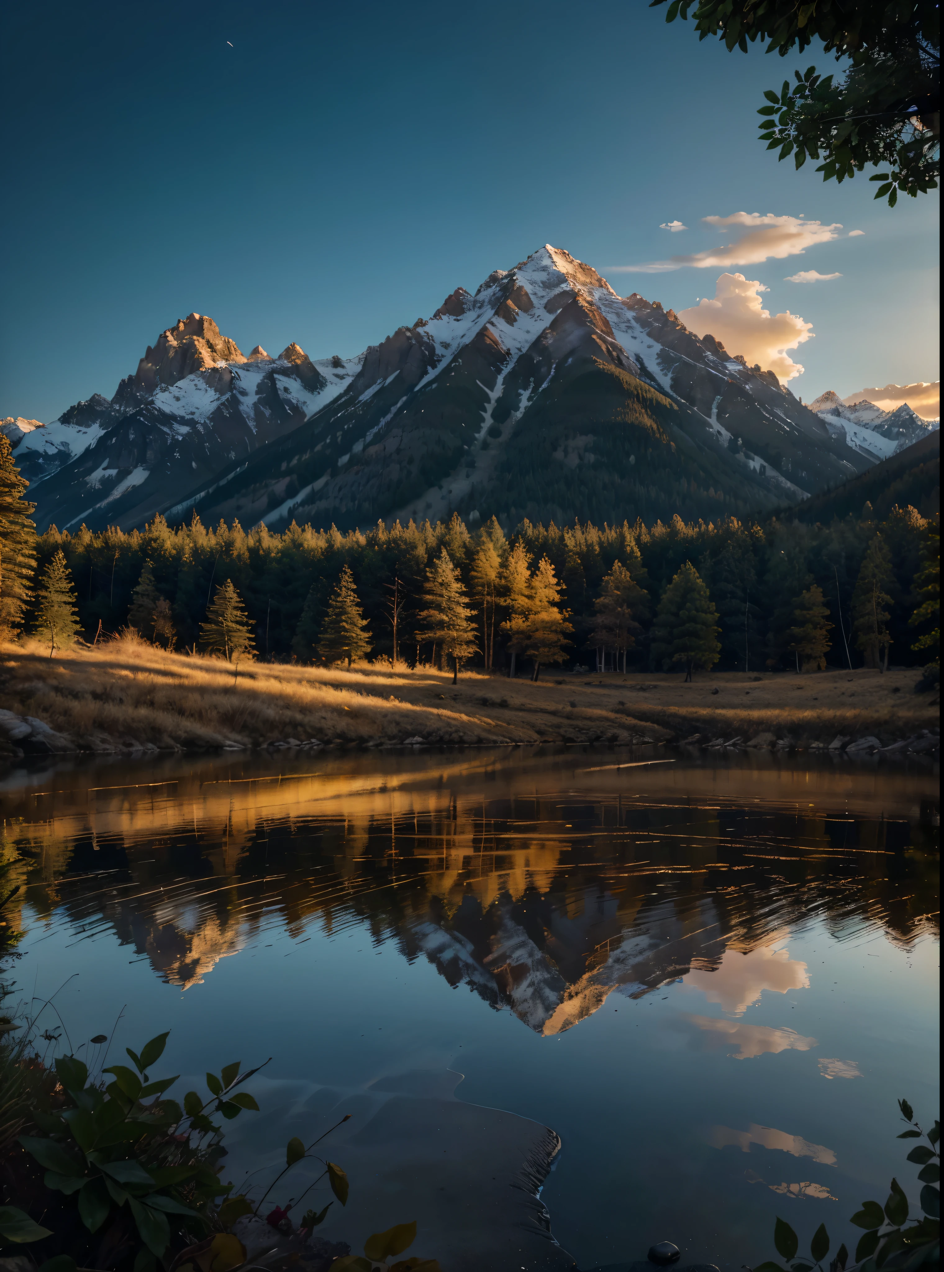 photorealistic landscape, natural landscape, naturey, Beleza Da naturey, Golden Sunset, Sky, Sky Power, Detailed Realistic Sunset, Cedars, Cedar, God's City, Heavens Realm, mountainscape, Great Mountain, Detailed Realistic Mountain, Heavenly Mountain, rivers of water, Sunset realism, Árvores naturey, Alone Men, man on his back, Man's Back, panorama, Alpha Male, Path to Heaven, heavenly, Detailed Realistic Image 8K, 16K Photorealistic Contrast, 8K Photorealistic Sharpness, 4K Photorealistic Cores, 16K Photorealistic Shadows, 8K Photorealistic Textures, 16K Photorealistic Texture, 4K Photorealistic Light, 4K PhotoRealism, FullHD 4K Detailed Contrast, detailed sharpness FullHD 8K, detailed sharpness FullHD 4K, detailed sharpness, 2K Detailed Colors, lifelike colors, FullHD Detailed Shadows, 4K Detailed Textures, detailed texture, padoru, Natural Beauty, chic 