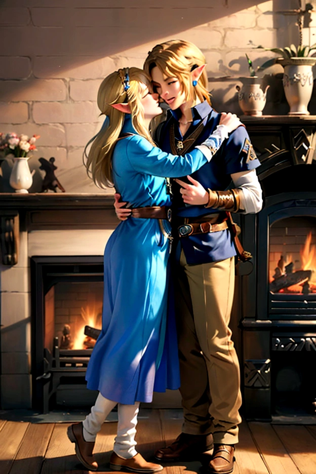 a 26 years old guy, dark blonde long hair, sad expression, green eyes, medieval clothes