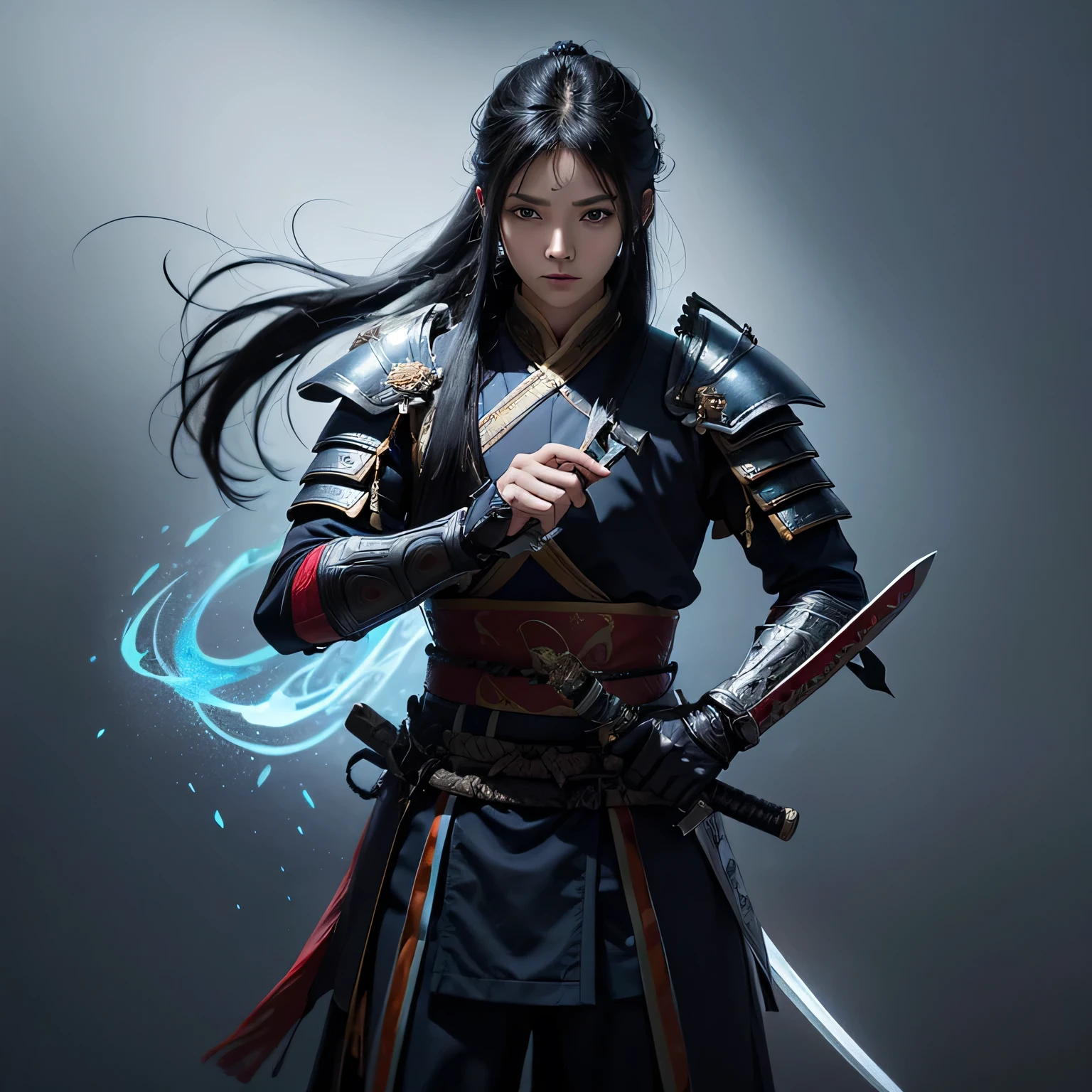 gambar jarak jauh dari seorang pria berotot yang holding two swords berapi di ruangan gelap, blue eyes, He was training his student, a woman with long black hair and wearing traditional Chinese clothes, blue with white stripes, wallpaper hd, wallpaper hd, characters from mortal kombat, Wallpaper 4k, Wallpaper 4k, fighting game characters, anime badass 8k, sword Warrior, samurai warrior epik, samurai warrior, hd artwork, epic video game art, holding two swords, Wallpaper 4k, wallpaper 4

