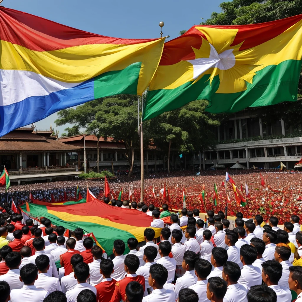 Myanmar Martyrs Day
19 July 
77 times 
Myanmar Flag
