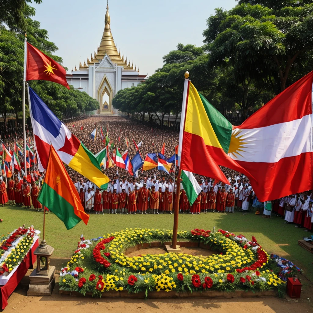 Myanmar Martyrs Day
19 July
77 times
Myanmar Flag