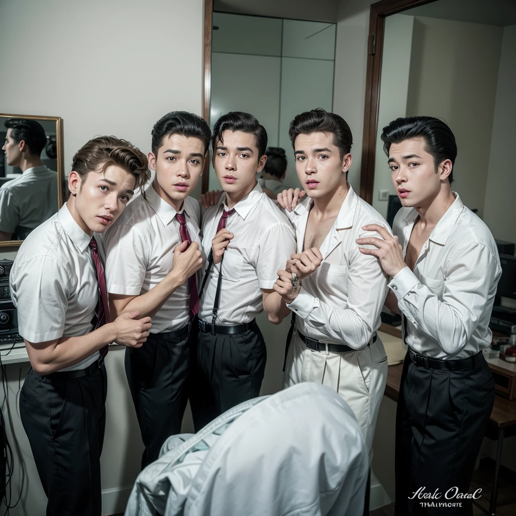 Classic 50s doo wop male group

