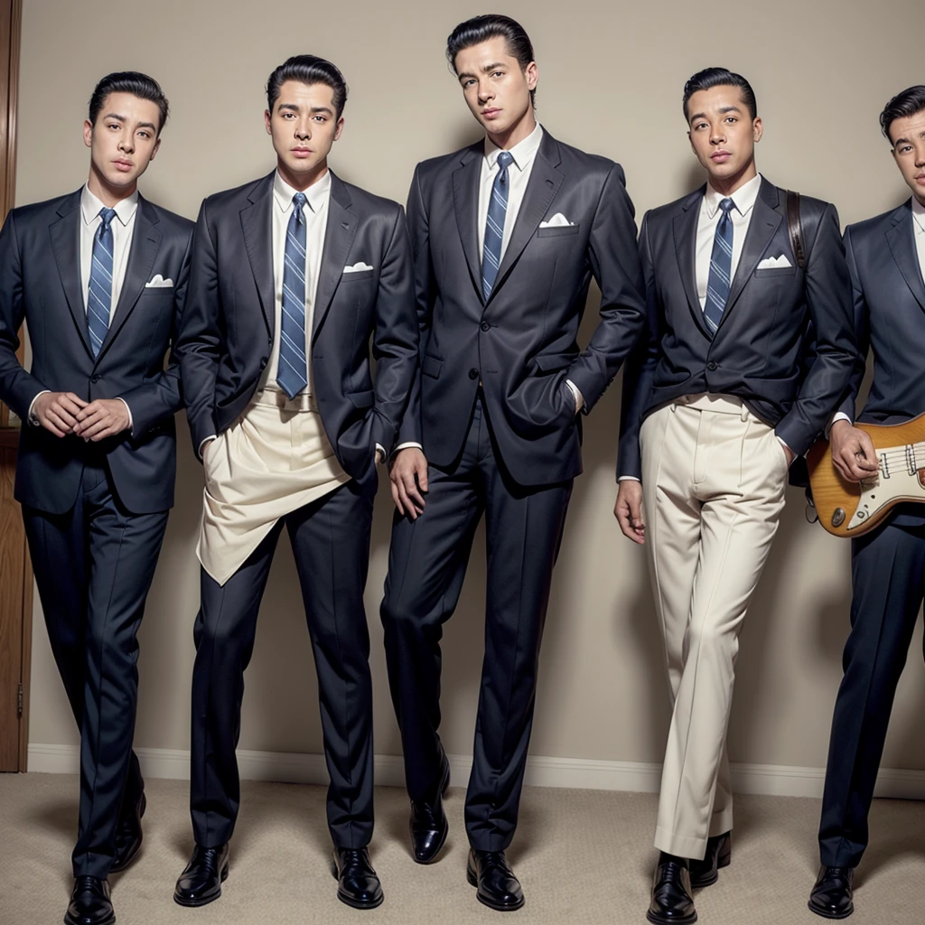 Classic 50s doo wop male group