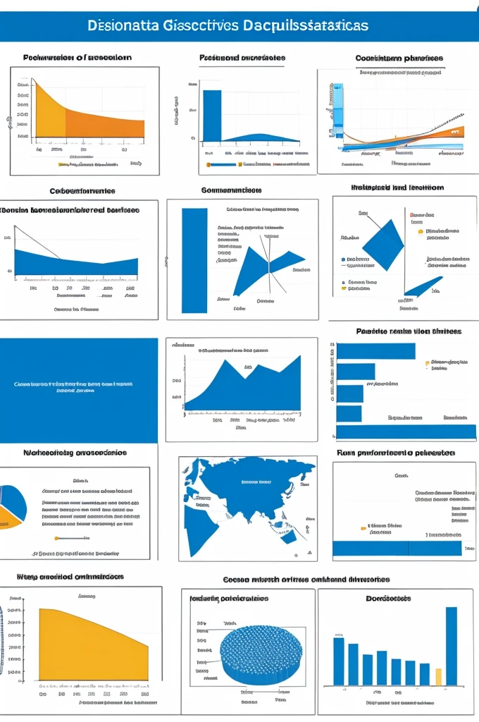 Graphic models of descriptive statistics