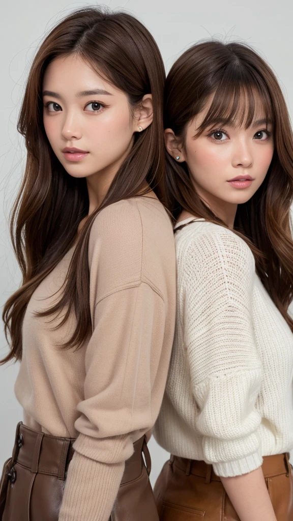 Brown Hair　Double