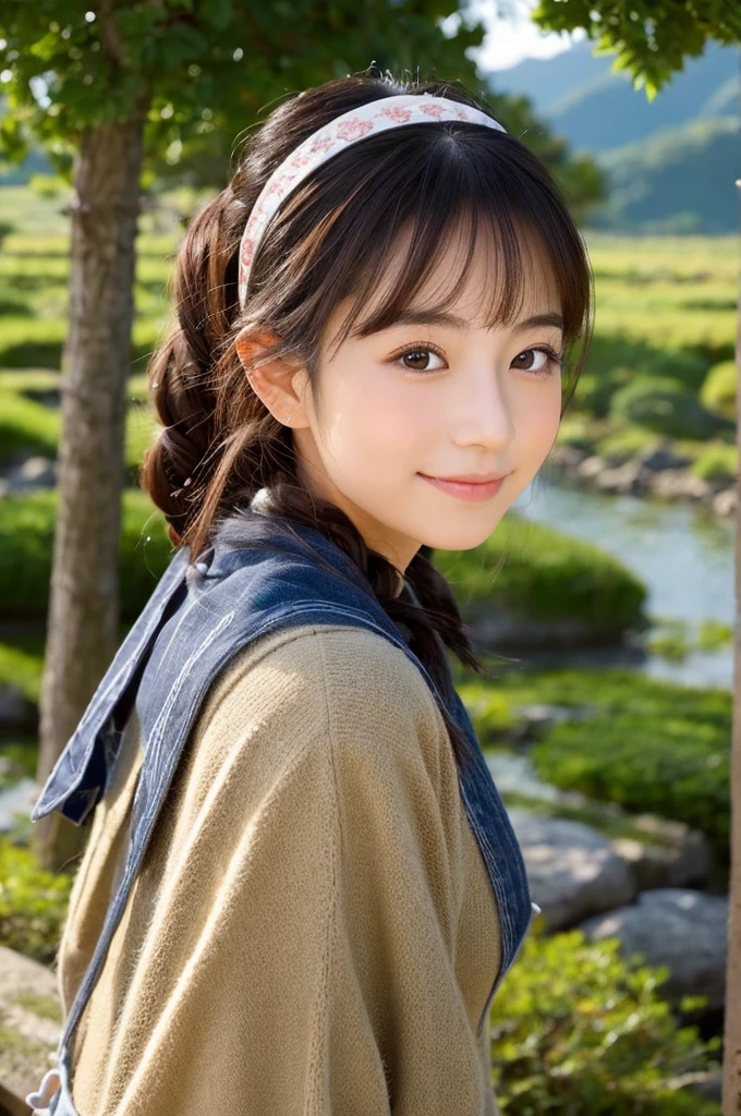 ((Highest quality)), ((masterpiece)), (detailed),Perfect Face,Japanese,landscape,Beauty,cute