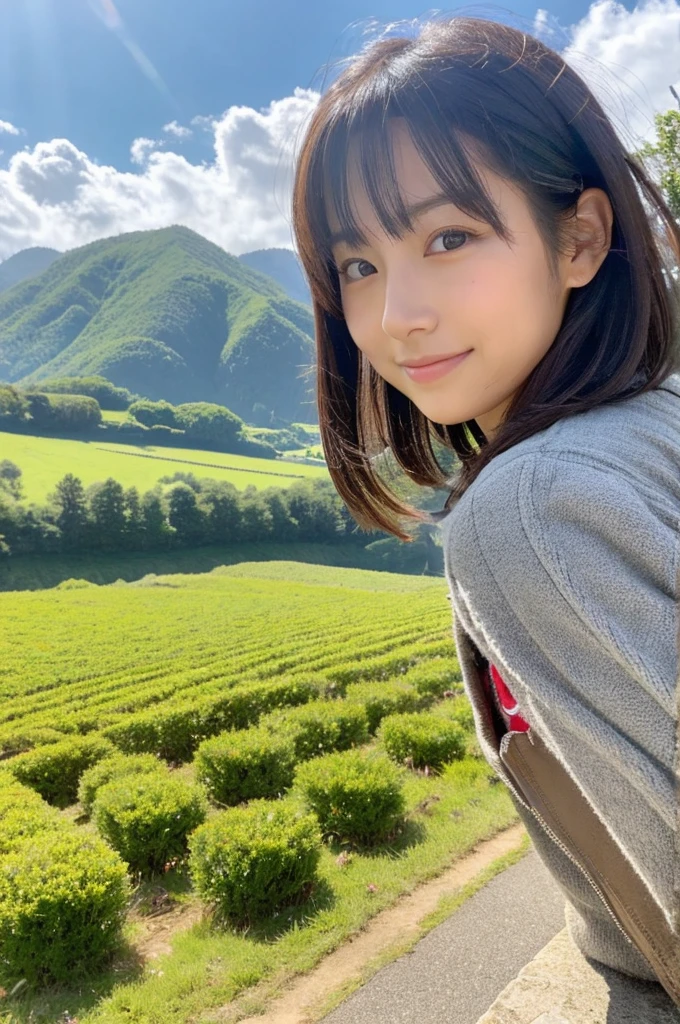 ((Highest quality)), ((masterpiece)), (detailed),Perfect Face,Japanese,landscape,Beauty,cute
