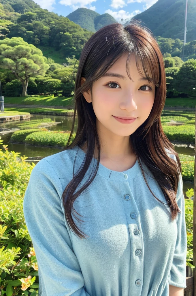 ((Highest quality)), ((masterpiece)), (detailed),Perfect Face,Japanese,landscape,Beauty,cute