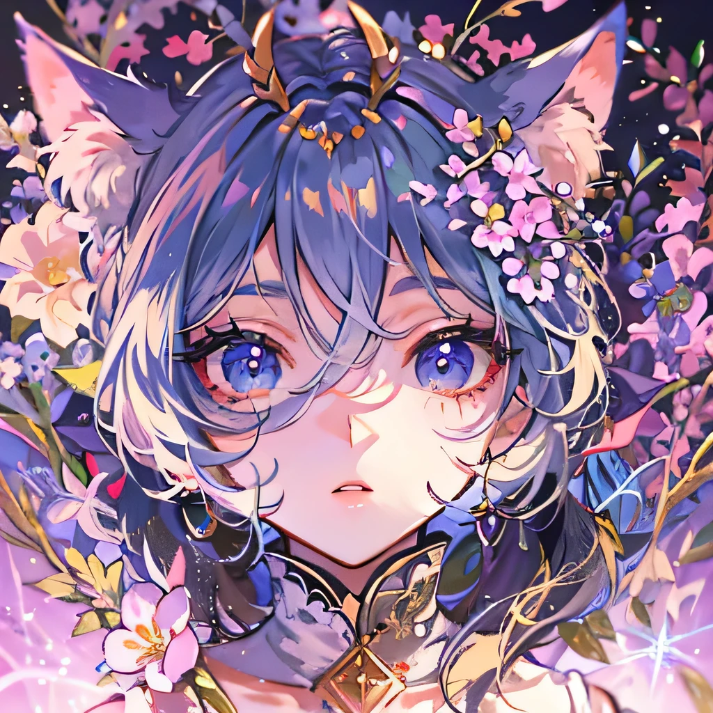 Cat、anime、An illustration