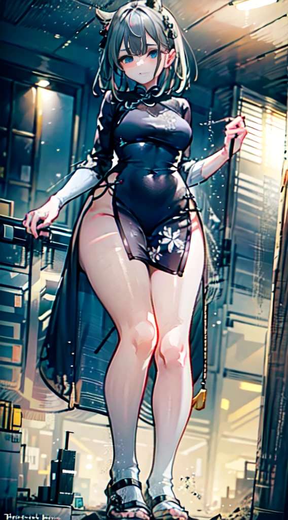 (Highest quality)), ((masterpiece)), (detailed), View from below looking up at a woman,((Full body shot 1.5))，A woman walking in the rain without an umbrella,In the city where buildings stand side by side，28歳のBeautiful woman，Married women，口を開いて微笑むMarried women，The look of temptation，Very sexy，(((Big Breasts，A white open-necked shirt with a large opening，Wet, see-through clothes)))，Small nipples，Pose that emphasizes the crotch，A woman completely soaked,
Beautiful woman，Beautiful Face，Big eyes，Beautiful Eyes，Beautiful double eyelids，Beautiful teeth alignment，8 heads，Beautiful body lines，Slender body，Beautiful Hands，Beautiful feet，Long hands，Long legs，Long and supple hair，Wet and shiny hair，Black Hair，Full body shot 1.4，Embarrassed expression，blush，Mouth half open，Beautiful shoulders，Beautiful clavicle、Woman standing with legs spread，((I&#39;m not wearing a skirt.7,Naked under the shirt 1.8,No bra or panties))，nsfw1.9,