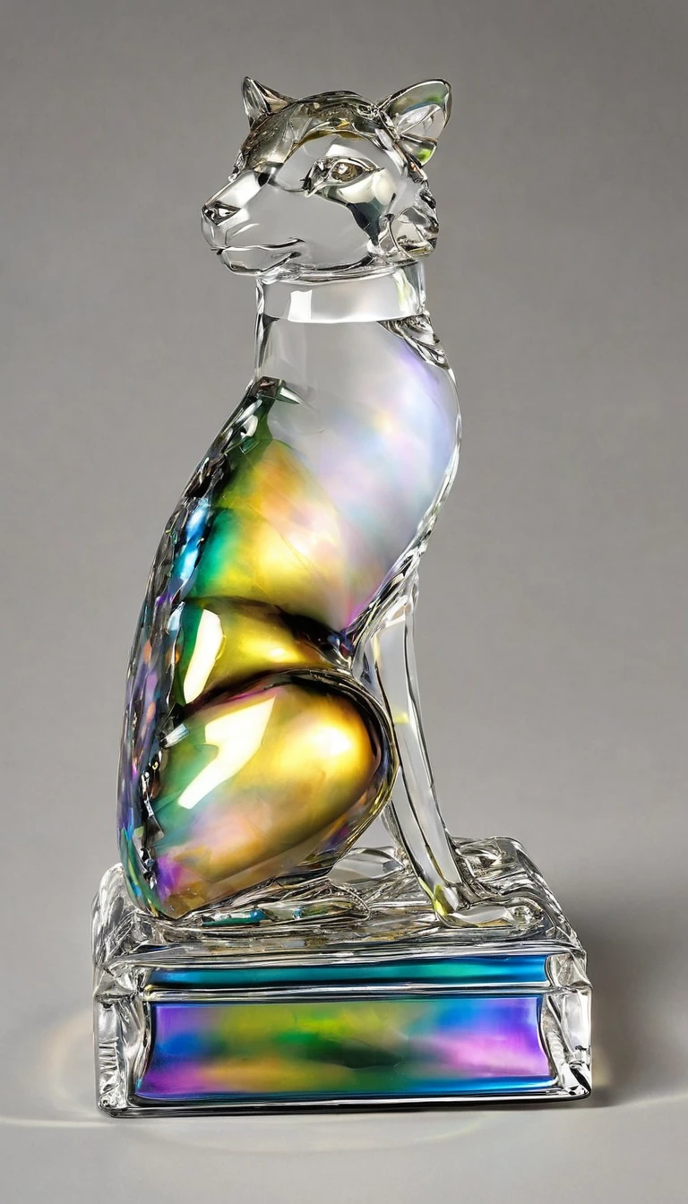best quality, super fine, 16k, 2.5D, delicate and dynamic depiction, X-ray, transparent translucent iridescent pyramids, Egyptian mythology, Greek mythology, Mesopotamian mythology, Tutankhamun's golden hoard, yin-yang symbol, scientific artwork