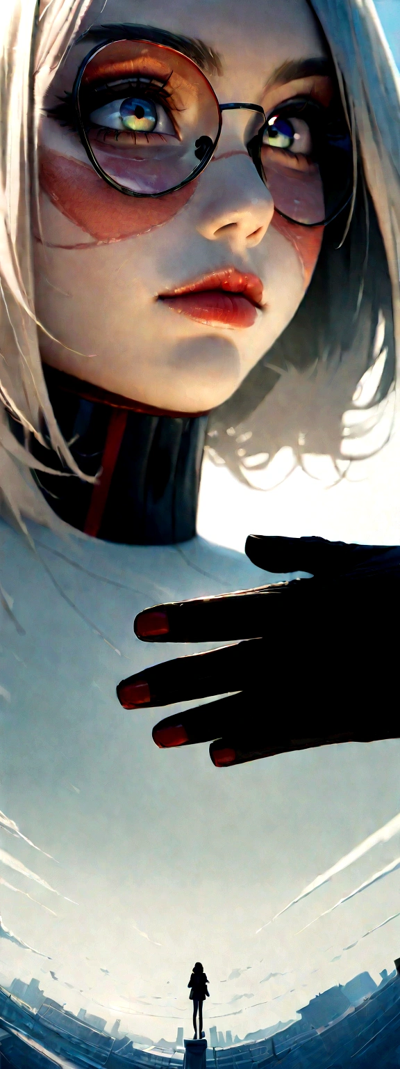 (1girl:1.3), Solo, (((Very detailed face)))), ((Very detailed eyes and face)))), Beautiful detail eyes, Body parts__, Official art, Unified 8k wallpaper, Super detailed, beautiful and beautiful, beautiful, masterpiece, best quality, original, masterpiece, super fine photo, best quality, super high resolution, realistic realism, sunlight, full body portrait, amazing beauty, dynamic pose, delicate face, vibrant eyes, (from the front), She wears Spider-Man suit, red and black color scheme, spider, very detailed city roof background, rooftop, overlooking the city, detailed face, detailed complex busy background, messy, gorgeous, milky white, highly detailed skin, realistic skin details, visible pores, clear focus, volumetric fog, 8k uhd, DSLR, high quality, film grain, fair skin, photo realism, lomography, futuristic dystopian megalopolis, translucent
