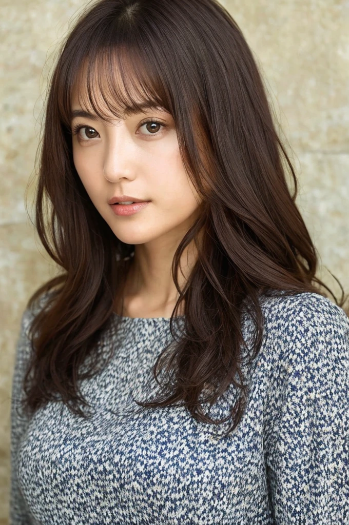 ((Highest quality)),Detailed image quality、Depth of written boundary:f4, Woman with beautiful face, perfect body,Mine Fujiko、Light clothing