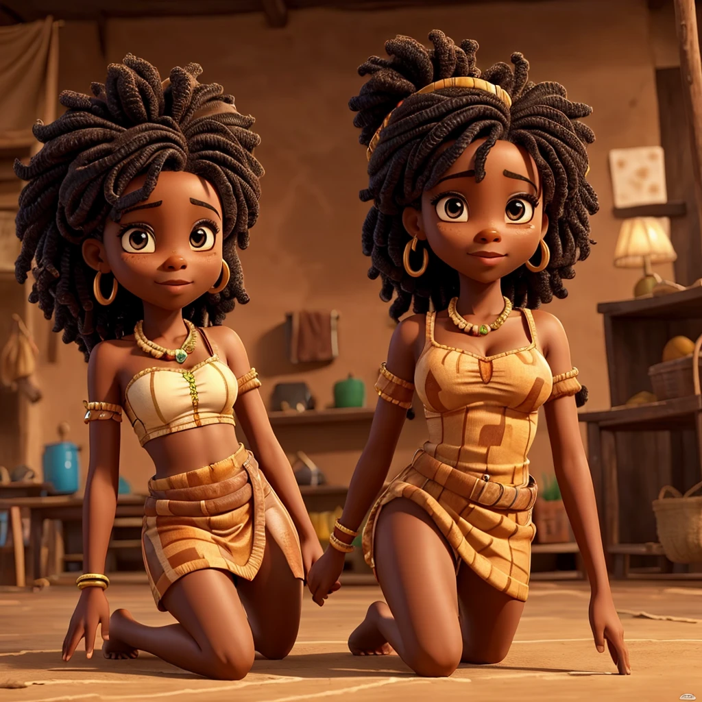 An African girl
Sexy and foking