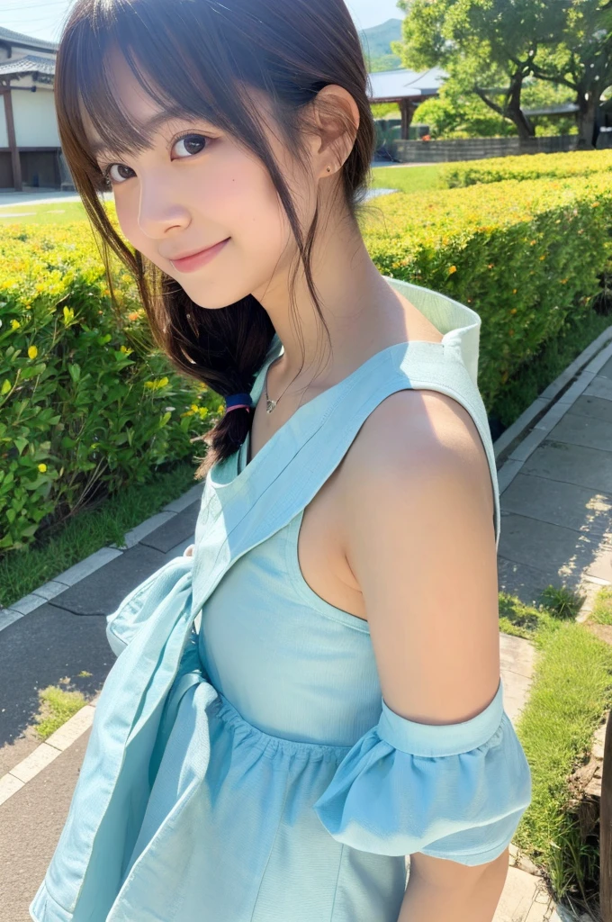 ((Highest quality)), ((masterpiece)), (detailed),Perfect Face,Japanese,landscape,Beauty,cute,Upper Body