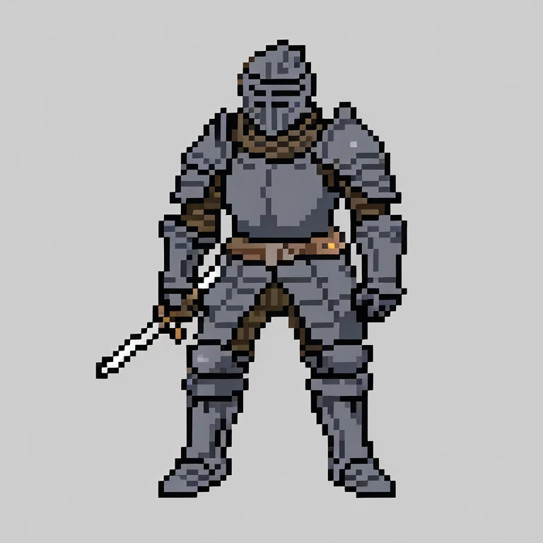 dark souls enemy . armor . full body 