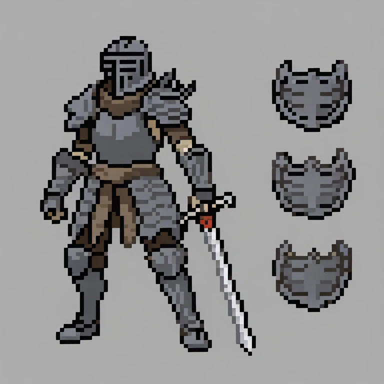 dark souls enemy . armor . full body