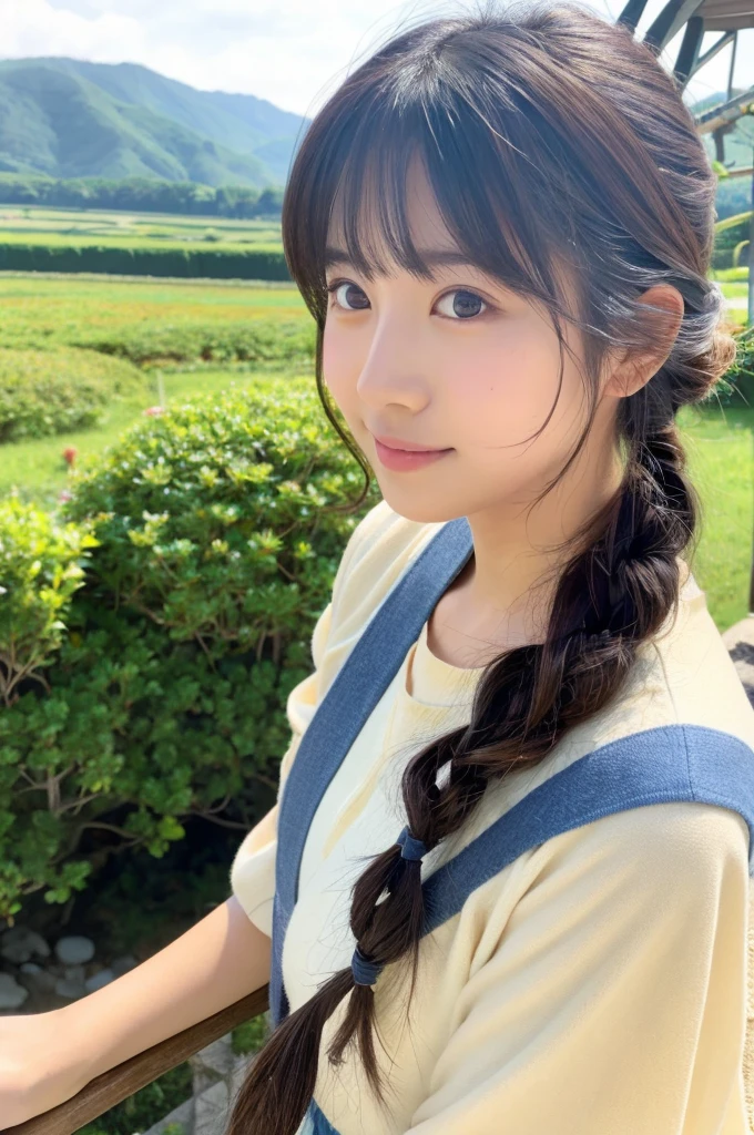 ((Highest quality)), ((masterpiece)), (detailed),Perfect Face,Japanese,landscape,Beauty,cute,Upper Body