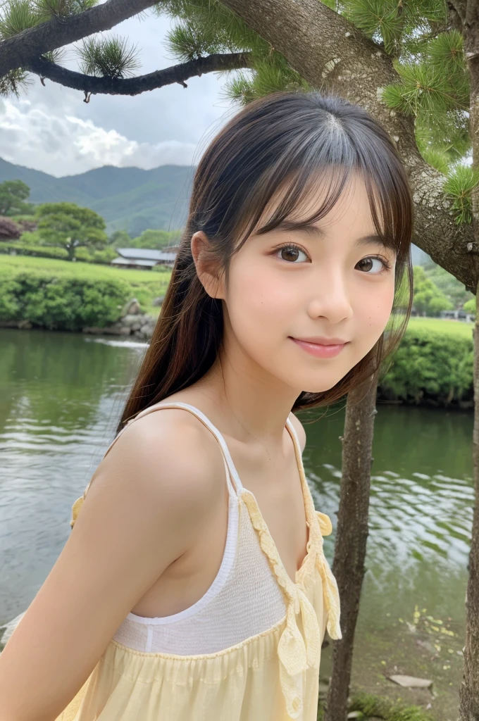 ((Highest quality)), ((masterpiece)), (detailed),Perfect Face,Japanese,landscape,Beauty,cute,Upper Body