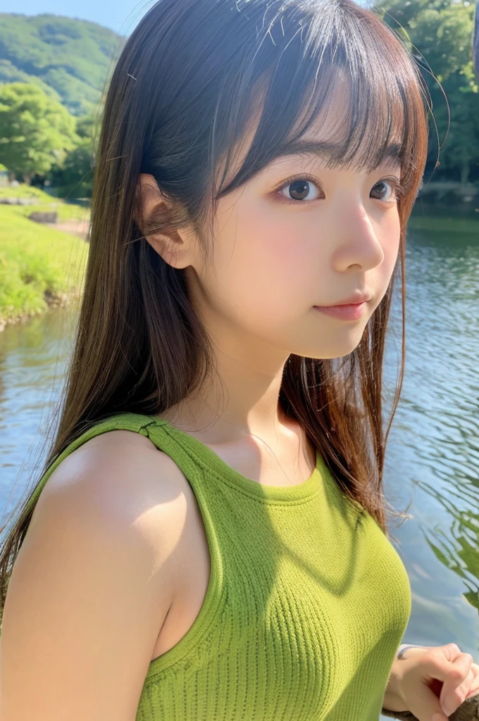 ((Highest quality)), ((masterpiece)), (detailed),Perfect Face,Japanese,landscape,Beauty,cute,Upper Body