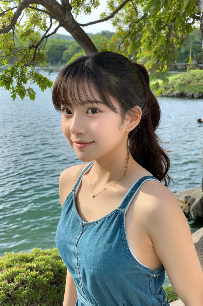 ((Highest quality)), ((masterpiece)), (detailed),Perfect Face,Japanese,landscape,Beauty,cute,Upper Body