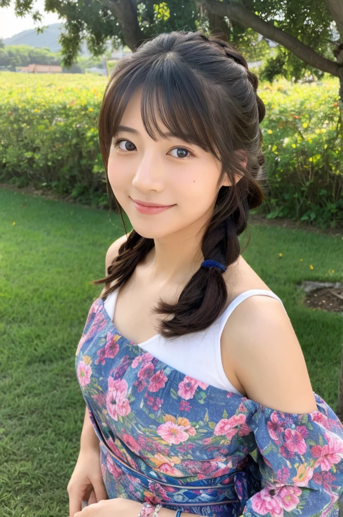 ((Highest quality)), ((masterpiece)), (detailed),Perfect Face,Japanese,landscape,Beauty,cute,Upper Body