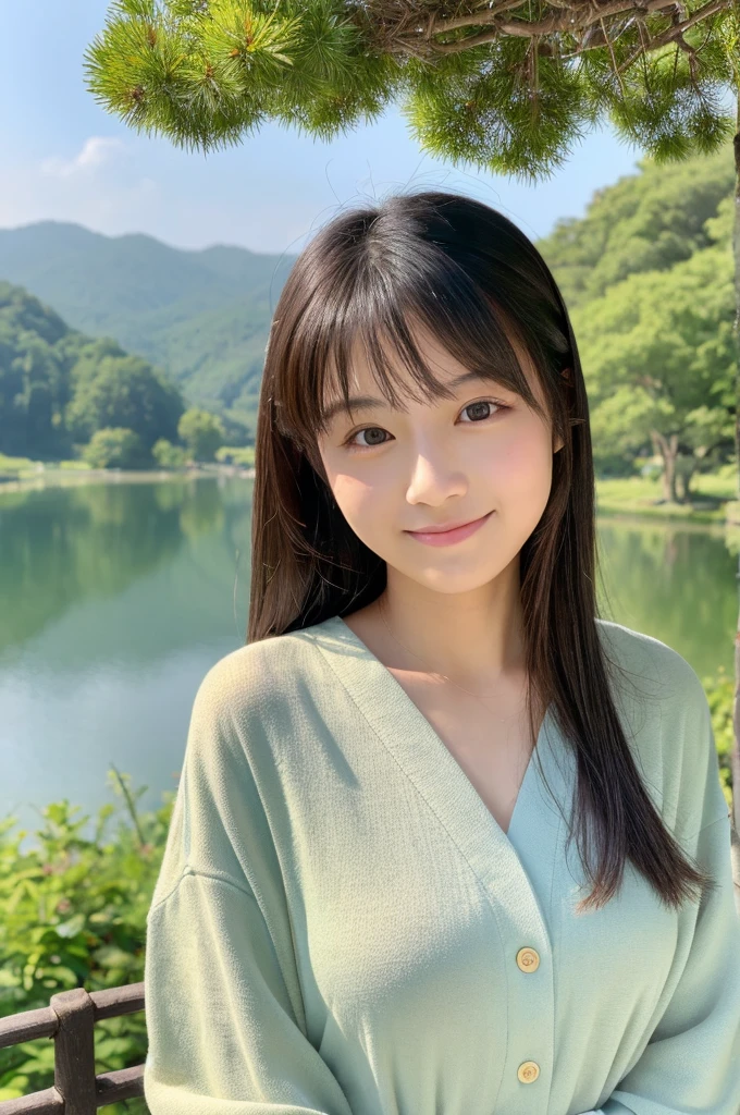 ((Highest quality)), ((masterpiece)), (detailed),Perfect Face,Japanese,landscape,Beauty,cute,Upper Body