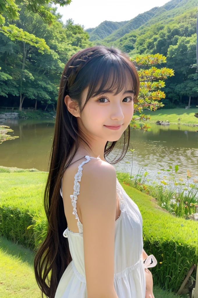 ((Highest quality)), ((masterpiece)), (detailed),Perfect Face,Japanese,landscape,Beauty,cute,Upper Body