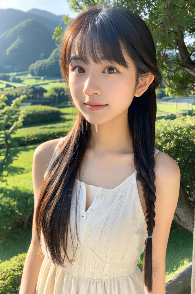 ((Highest quality)), ((masterpiece)), (detailed),Perfect Face,Japanese,landscape,Beauty,cute,Upper Body