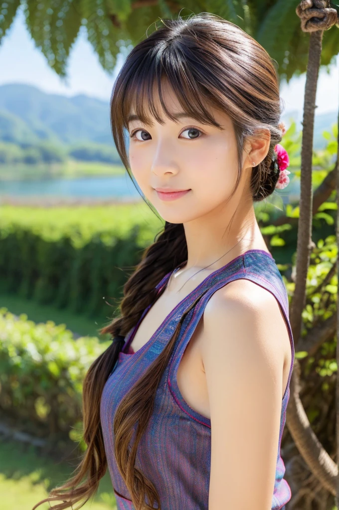 ((Highest quality)), ((masterpiece)), (detailed),Perfect Face,Japanese,landscape,Beauty,cute,Upper Body