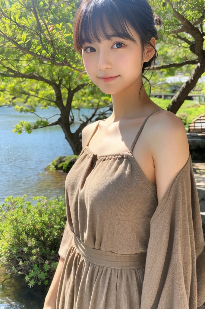 ((Highest quality)), ((masterpiece)), (detailed),Perfect Face,Japanese,landscape,Beauty,cute,Upper Body