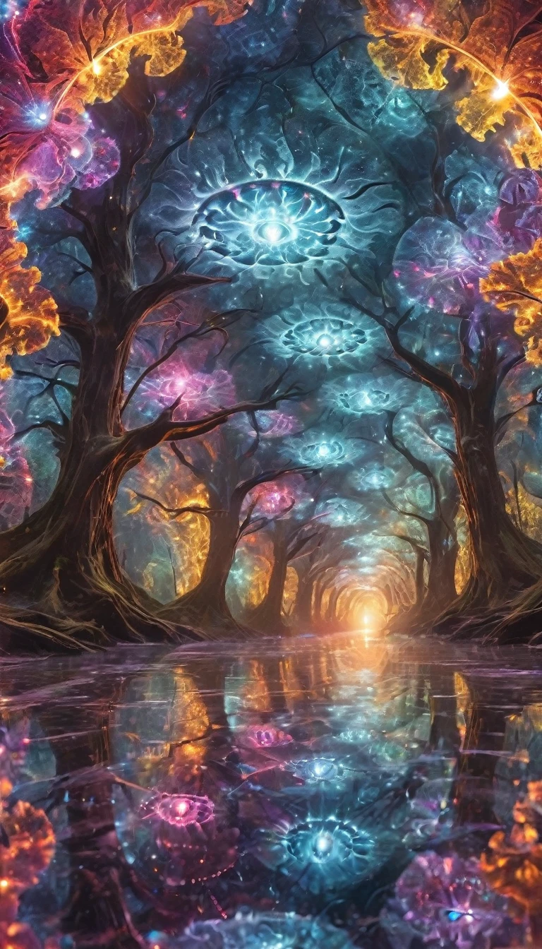 fractal，Shine，Creepy Twins，Glittering, Veera, Extremely small light-emitting quantum dots, Extraterrestrial、huge pussy